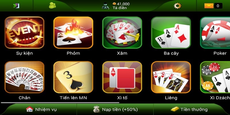 Game bài đổi thưởng
